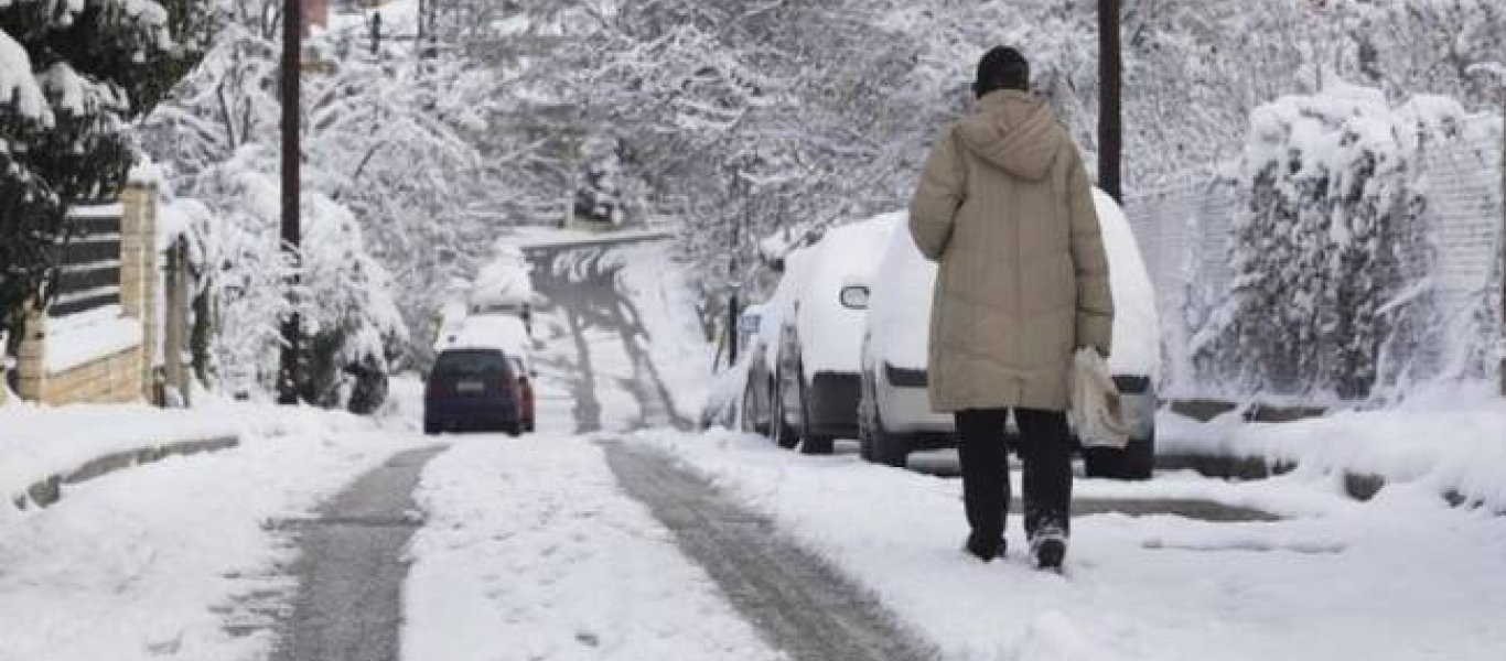 Χαλάζι και χιόνια - Προβλήματα σε Πελοπόννησο, Ζάκυνθο και Βόρεια Ελλάδα (φωτό)